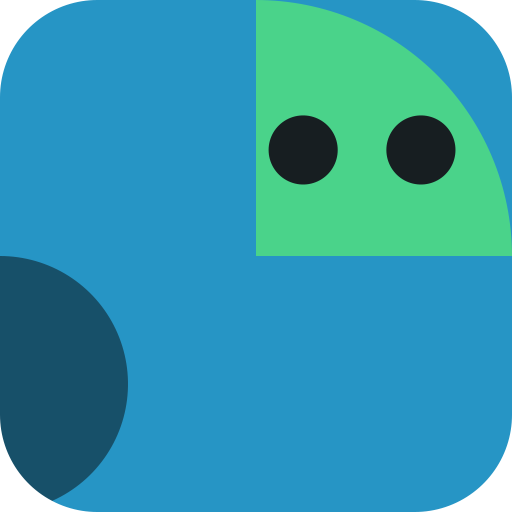 Beacon Tater, a Block Buddy (Duo · Cerulean)