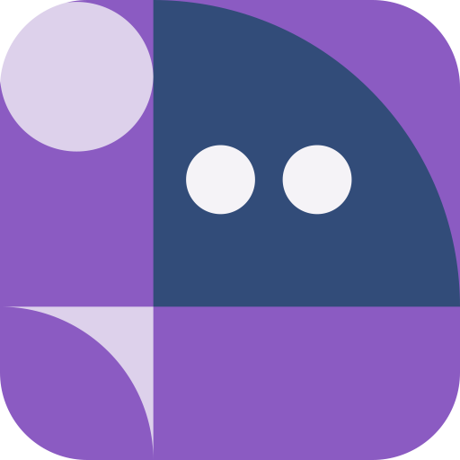 Blossom Shark, a Block Buddy (Duo · Violet)