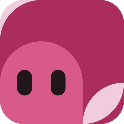 Bluster Rubo, a Block Buddy (Night · Rose)