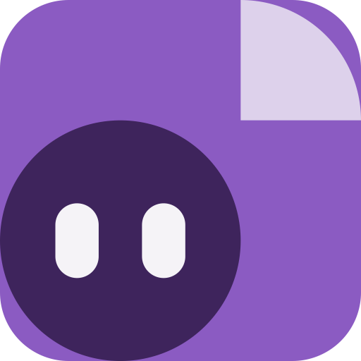 Brine Spibbo, a Block Buddy (Mono · Violet)