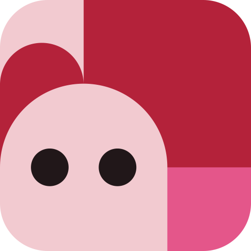 Drift Poet, a Block Buddy (Night · Vermilion)