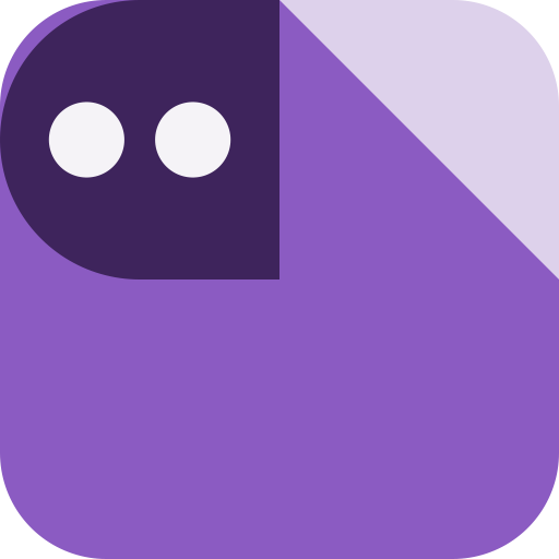 Feisty Dorado, a Block Buddy (Mono · Violet)