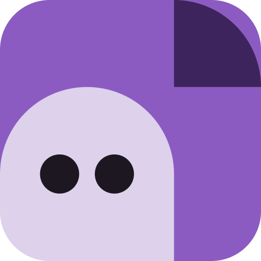 Folksy Robix, a Block Buddy (Mono · Violet)