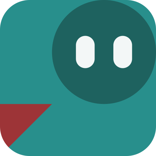 Fractal Aquila, a Block Buddy (Duo · Teal)