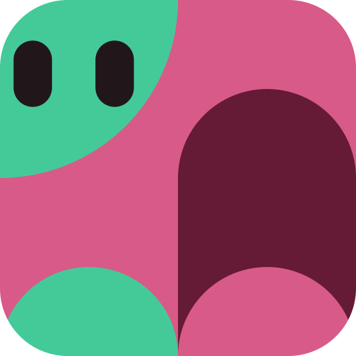 Fungi Hare, a Block Buddy (Duo · Rose)