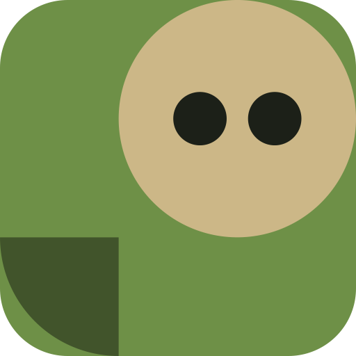 Glacial Gator, a Block Buddy (Duo · Moss)