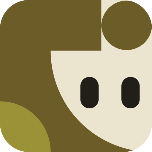 Hatch Magpie, a Block Buddy (Night · Ochre)