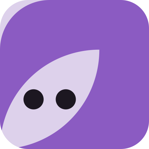 Hip Bitlet, a Block Buddy (Mono · Violet)