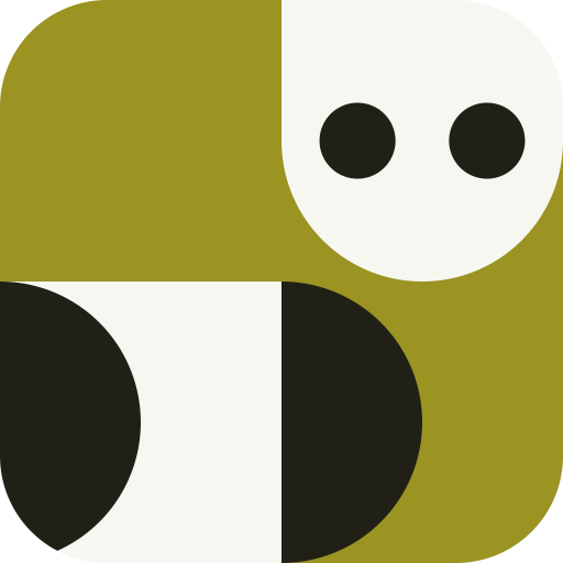 Hoppy Bip, a Block Buddy (Poster · Citron)