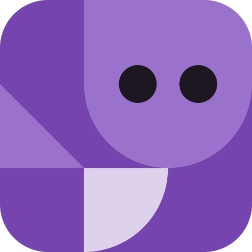 Indie Gelato, a Block Buddy (Night · Violet)