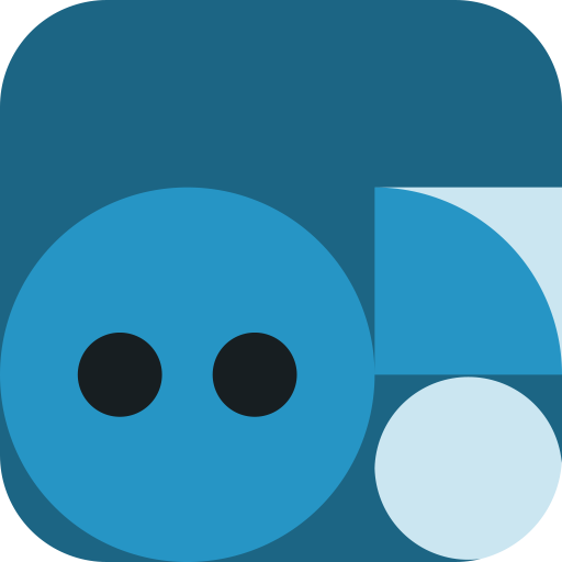 Mottled Seeker, a Block Buddy (Night · Cerulean)