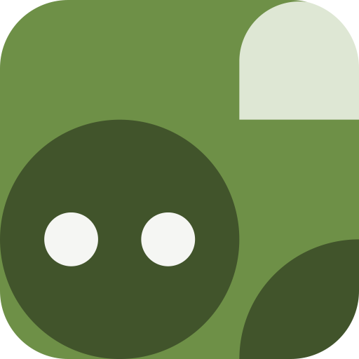 Puzzle Blippit, a Block Buddy (Mono · Moss)