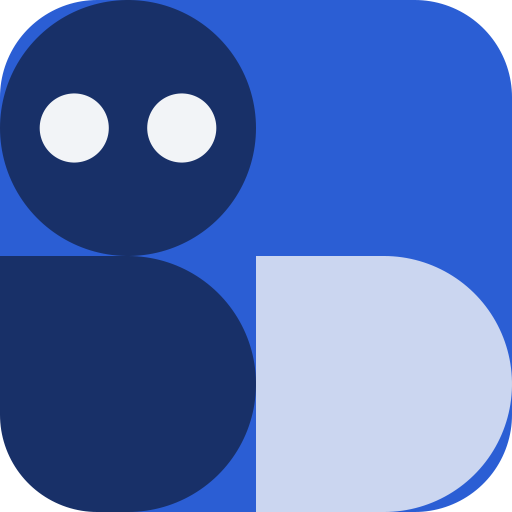 Queue Cicada, a Block Buddy (Mono · Cobalt)