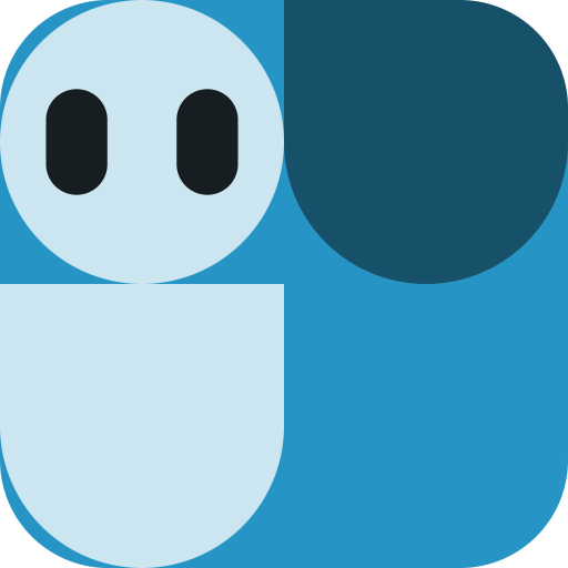 Ravine Nixo, a Block Buddy (Mono · Cerulean)