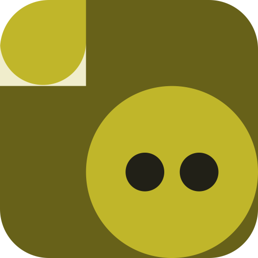Resin Softie, a Block Buddy (Night · Citron)