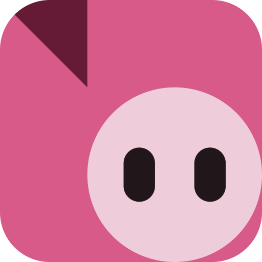 Round Deejay, a Block Buddy (Mono · Rose)