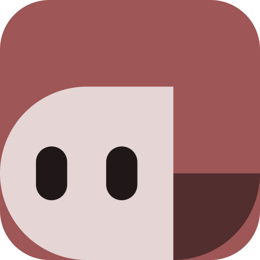 Rudder Nibbles, a Block Buddy (Mono · Clay)