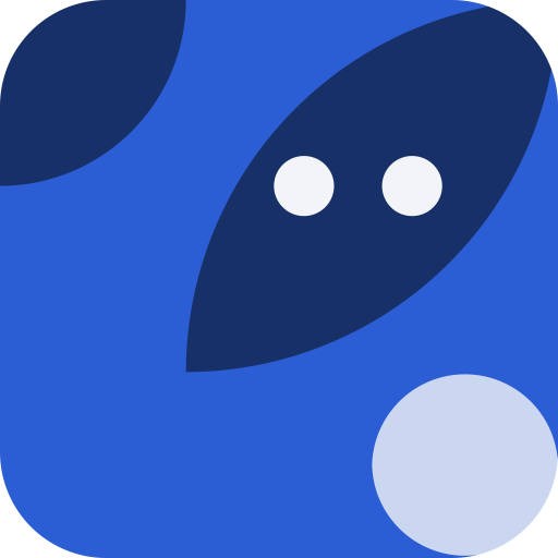 Sparkle Pawn, a Block Buddy (Mono · Cobalt)