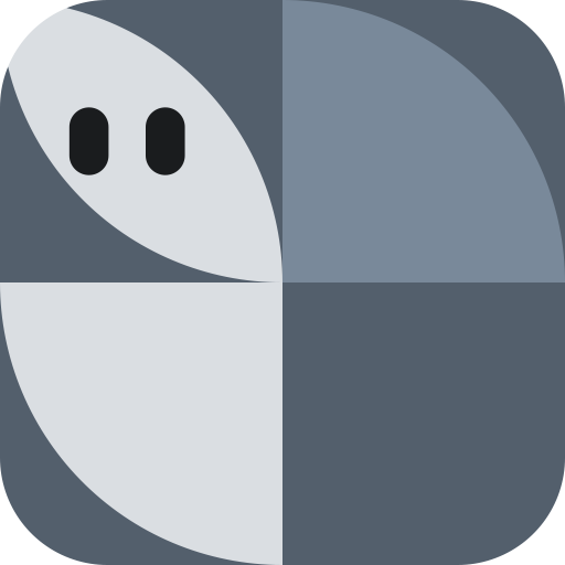 Stencil Canopus, a Block Buddy (Night · Slate)