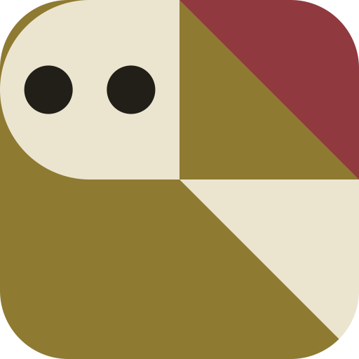 Tartan Galago, a Block Buddy (Duo · Ochre)