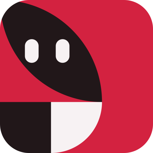 Thread Gnome, a Block Buddy (Poster · Vermilion)