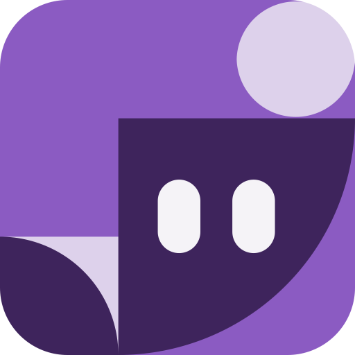 Triple Coupe, a Block Buddy (Mono · Violet)
