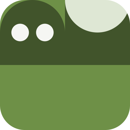 Whorl Blinkit, a Block Buddy (Mono · Moss)