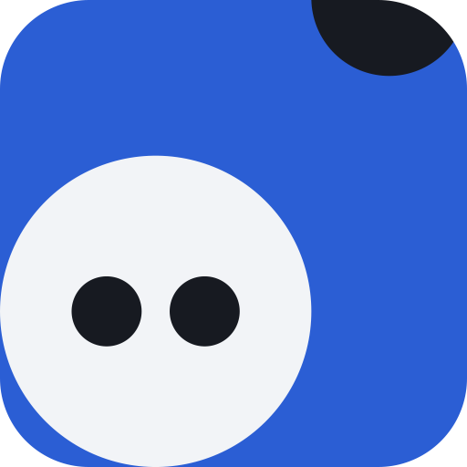 Zealous Quibbo, a Block Buddy (Poster · Cobalt)